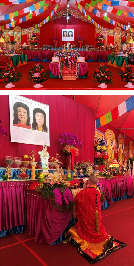 圣德释证达孺尊主法“观音大悲加持法会” ， 多人立誓见到了观音菩萨-图片1