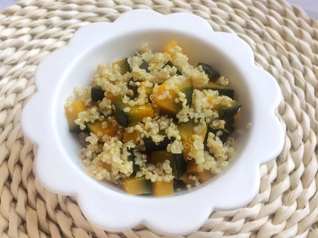 藜麦拌贝贝南瓜
