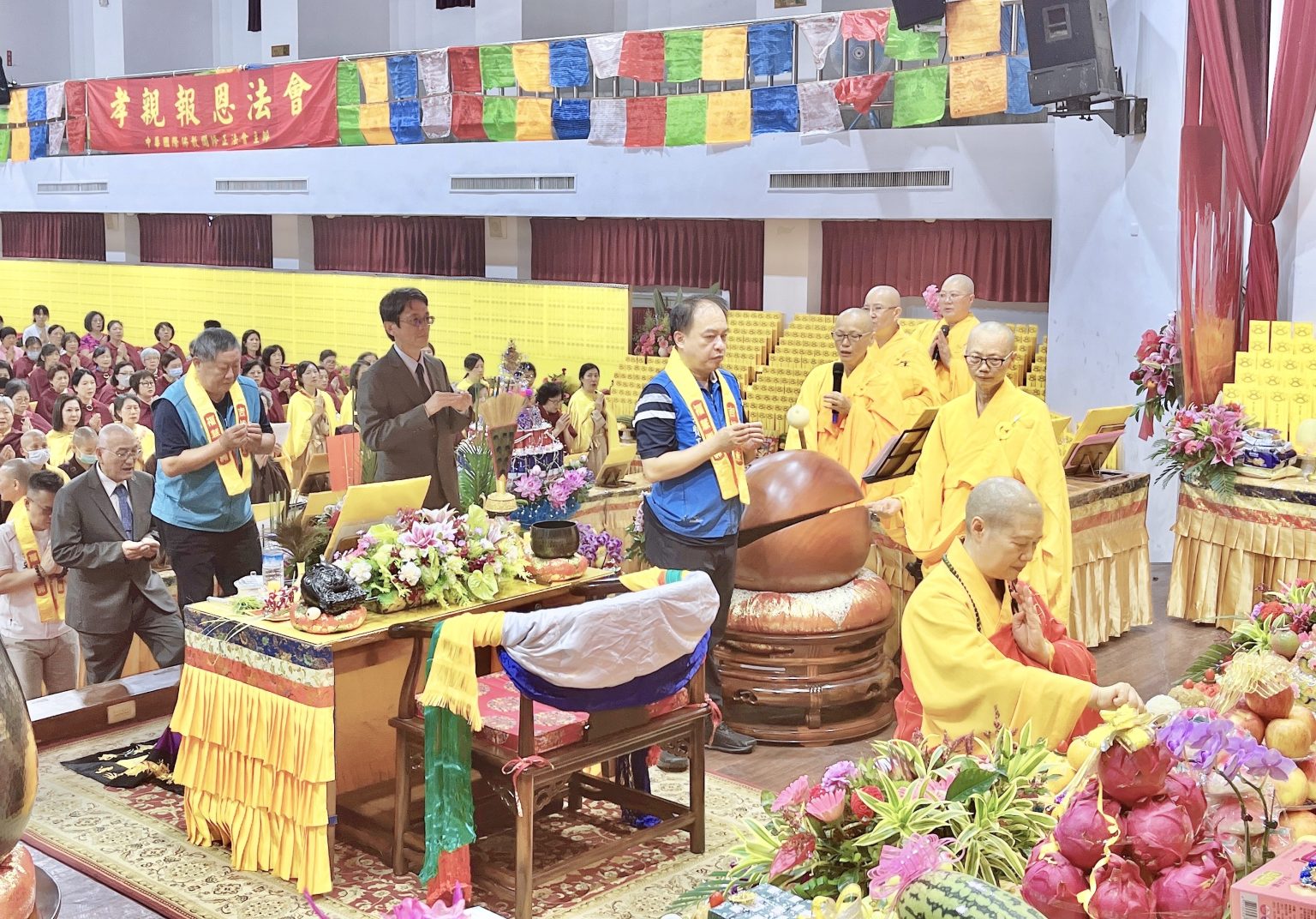 转载 聖德釋證達教尊主法地藏菩薩聖誕法會 飄降祥瑞雨花樹甘露 善信共沐佛恩-图片1