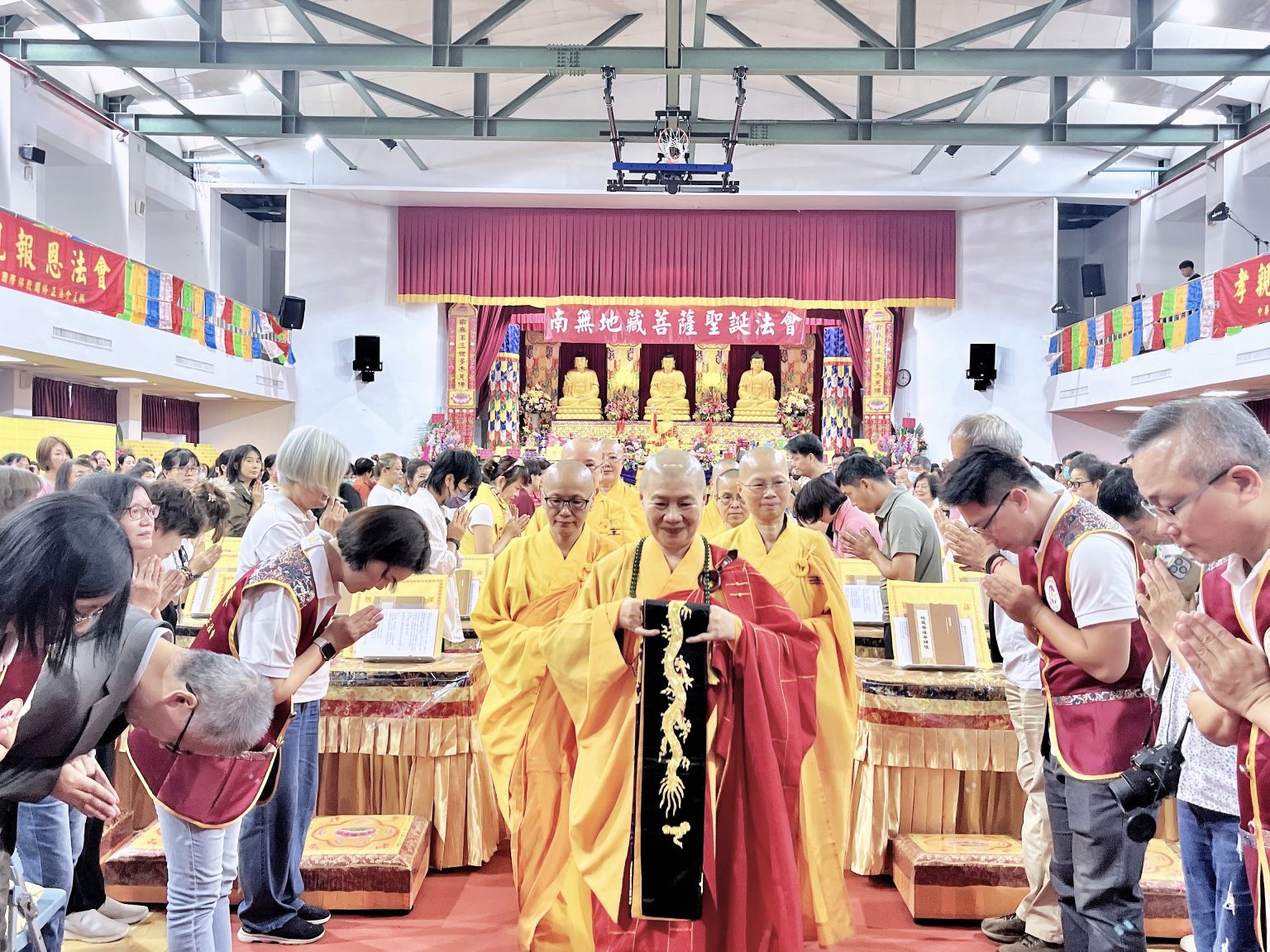 转载 聖德釋證達教尊主法地藏菩薩聖誕法會 飄降祥瑞雨花樹甘露 善信共沐佛恩-图片3
